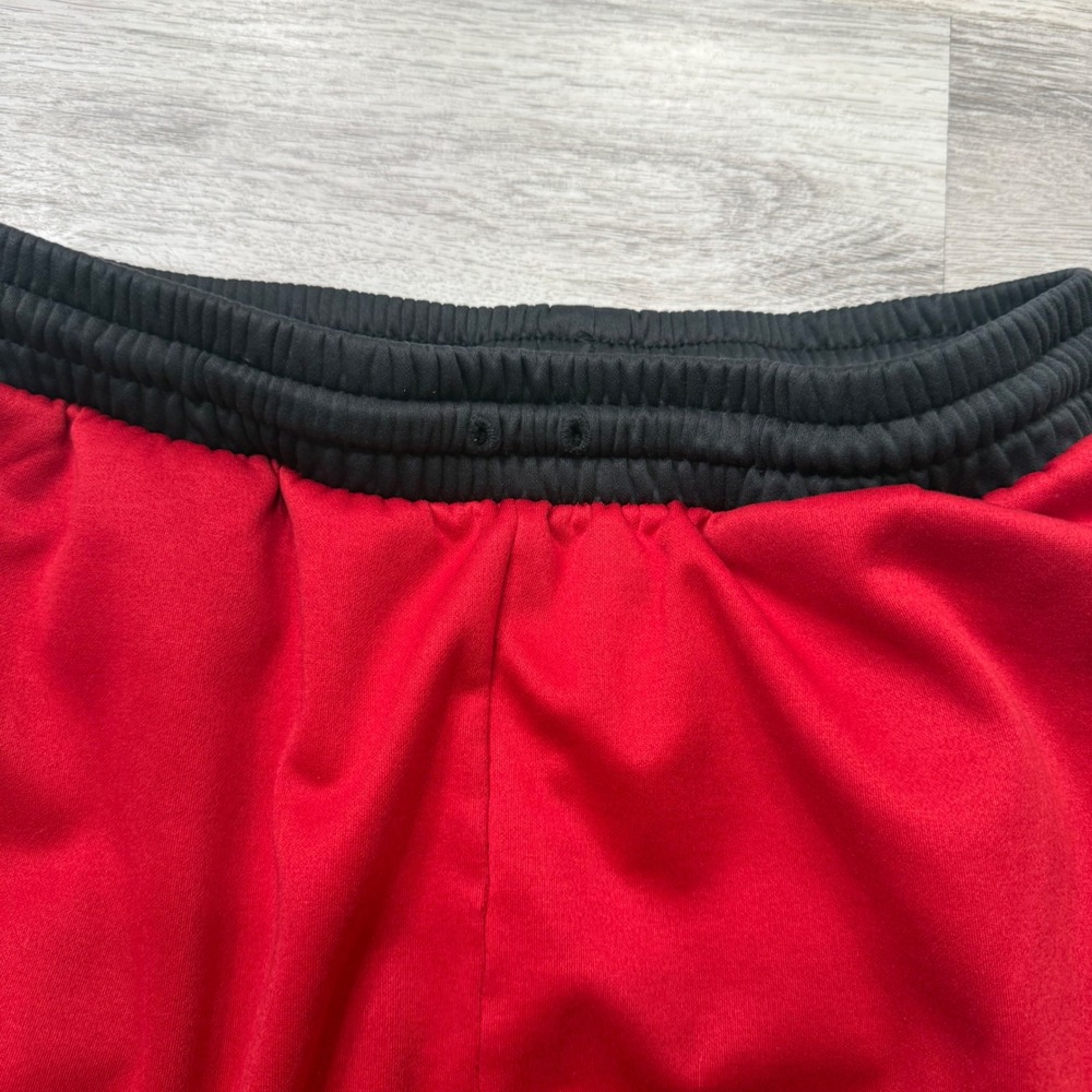 Jordan Kids Red Black Colorblock Fleece Lined Joggers Sweatpants XL 13-15Y - Picture 2 of 12